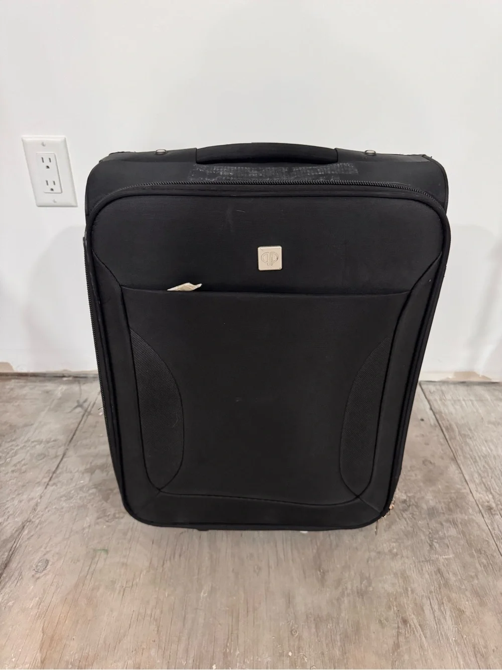 Black Softside Carry-On Suitcase